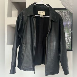 Vintage 80s Black Leather Jacket